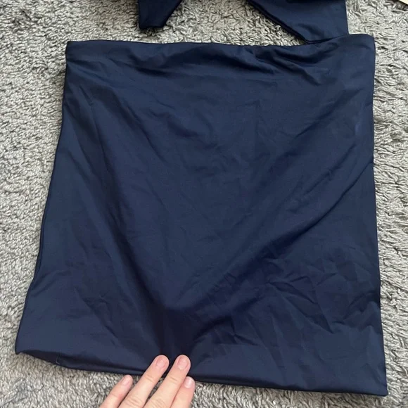 NWT Cosabella Matching Swim Bikini Set in Navy Blue